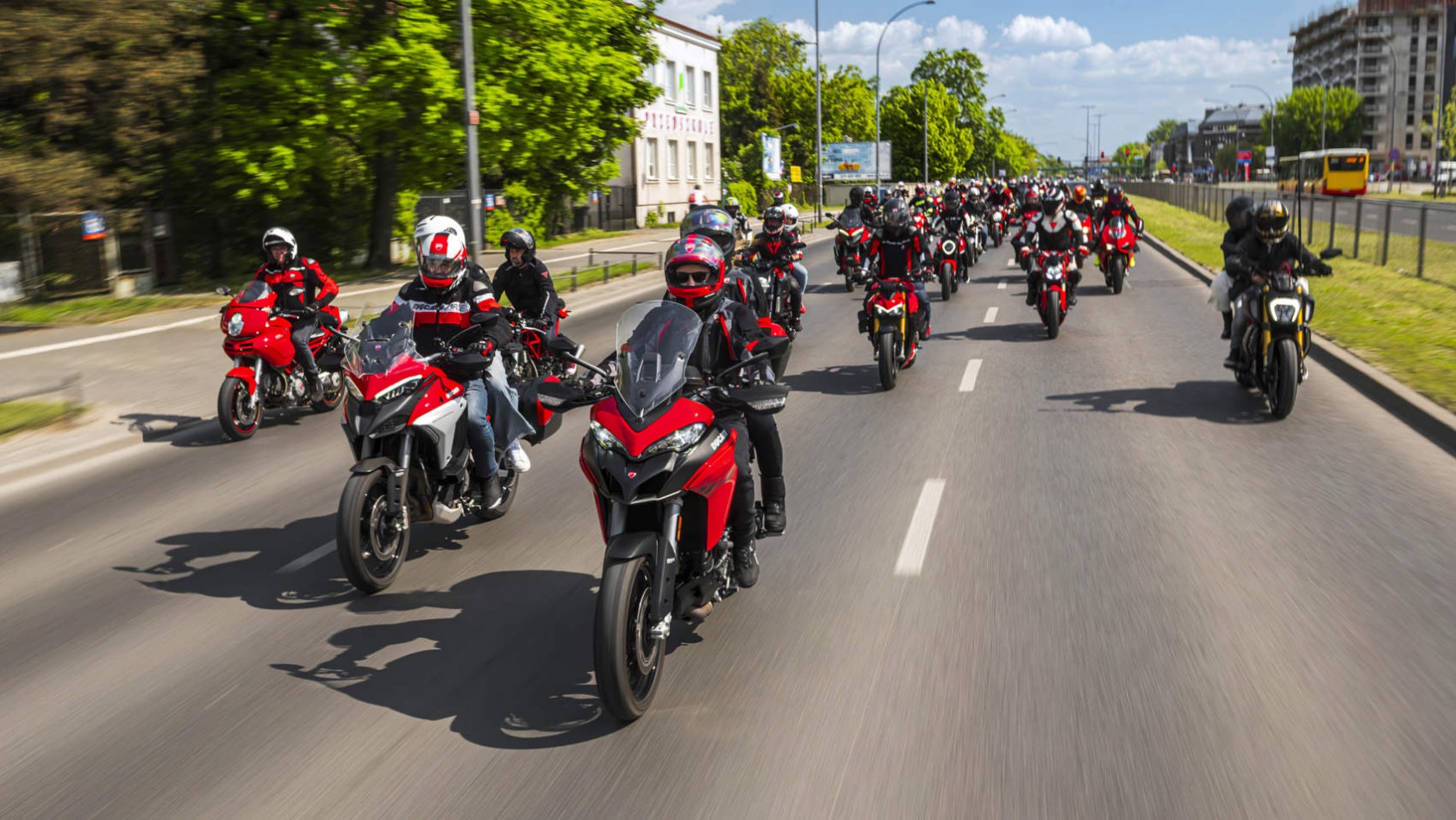 Parada Liberty Motors w Warszawie 