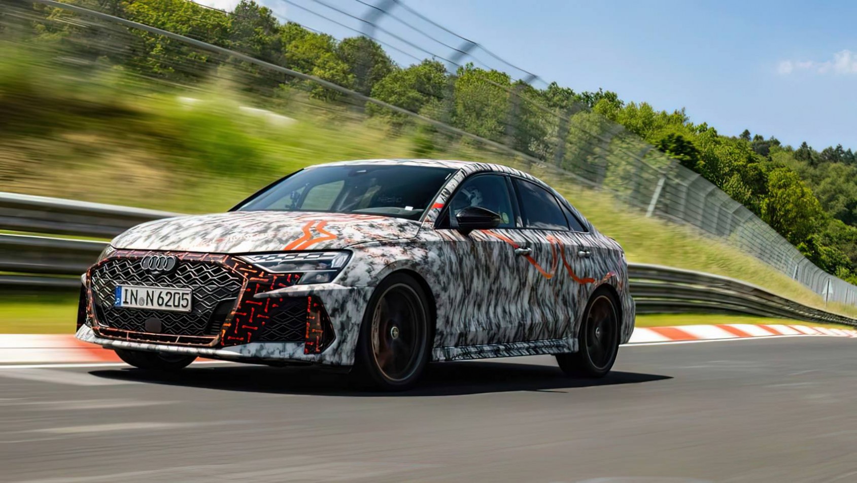 Audi RS 3 2024 Audi RS 3 czas na nurburgringu