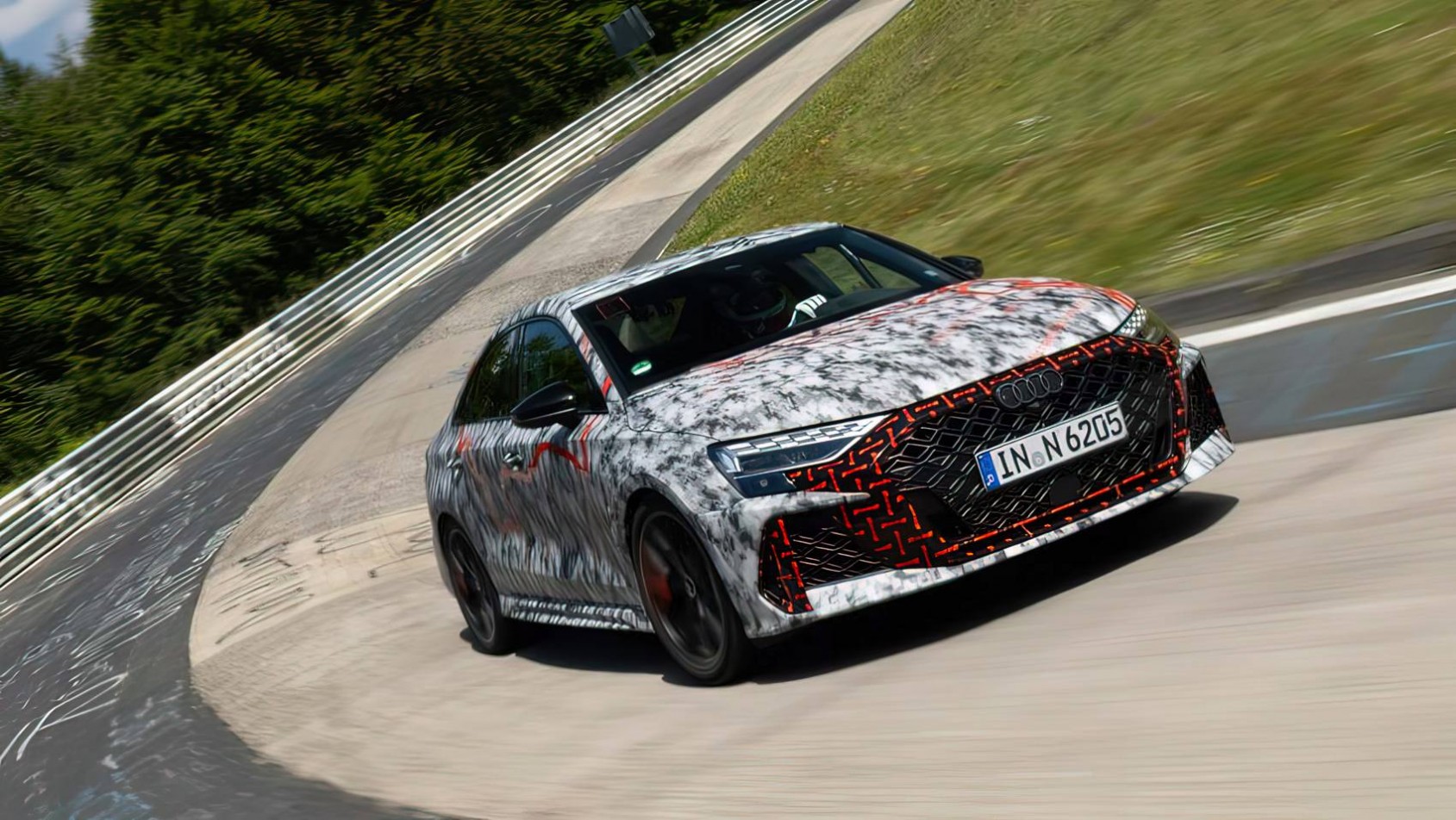 Audi RS 3 2024 Audi RS 3 Nurburgring carrusel