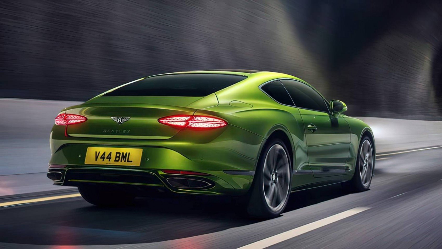 Nowy Bentley Continental GT 2024 tył