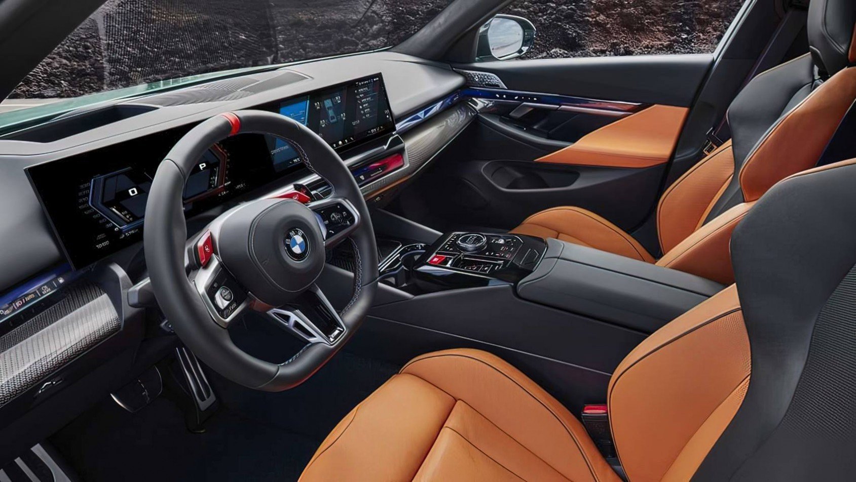 BMW M5 BMW M5 G90 kokpit