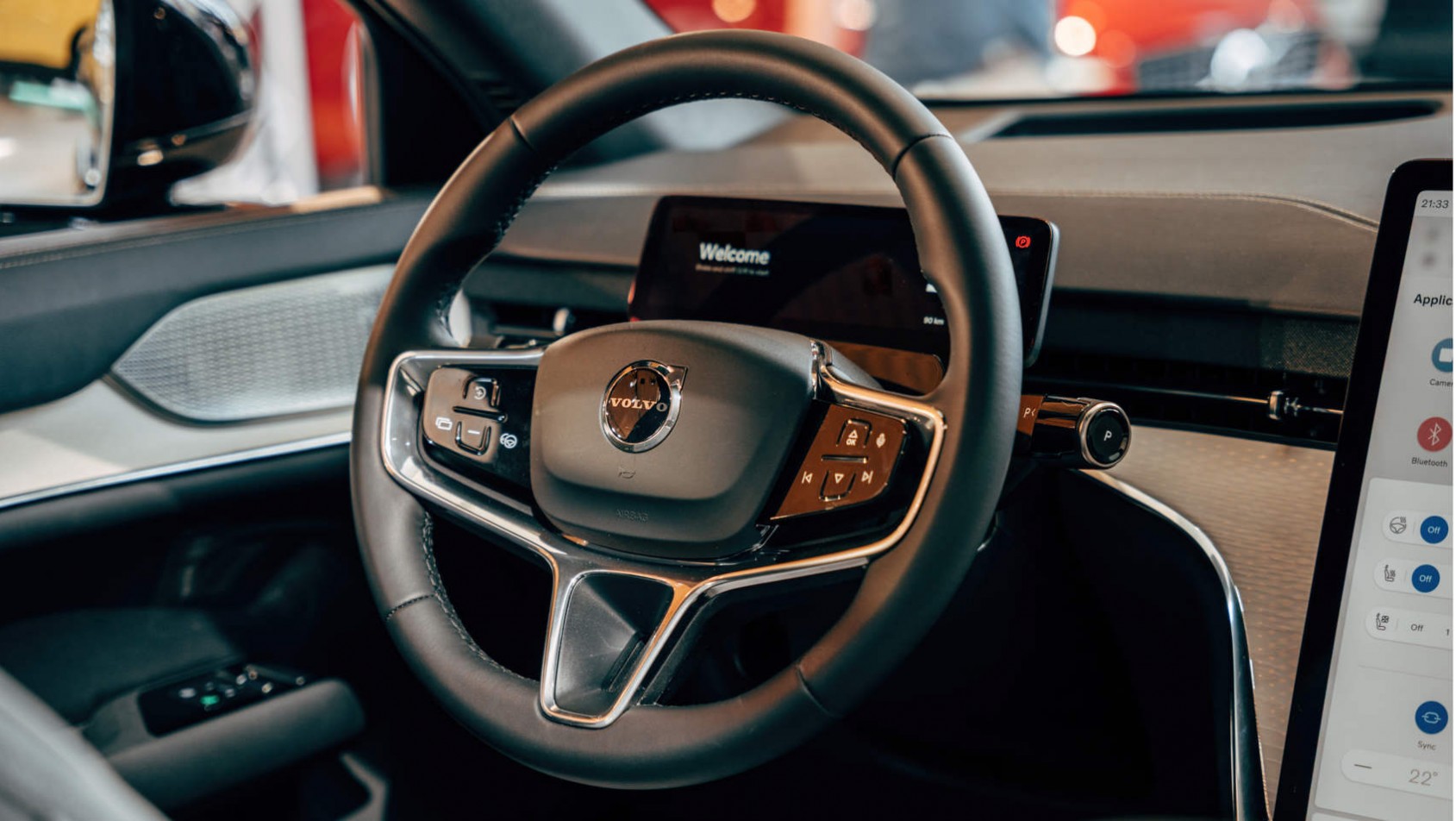 Volvo EX90 - kierownica