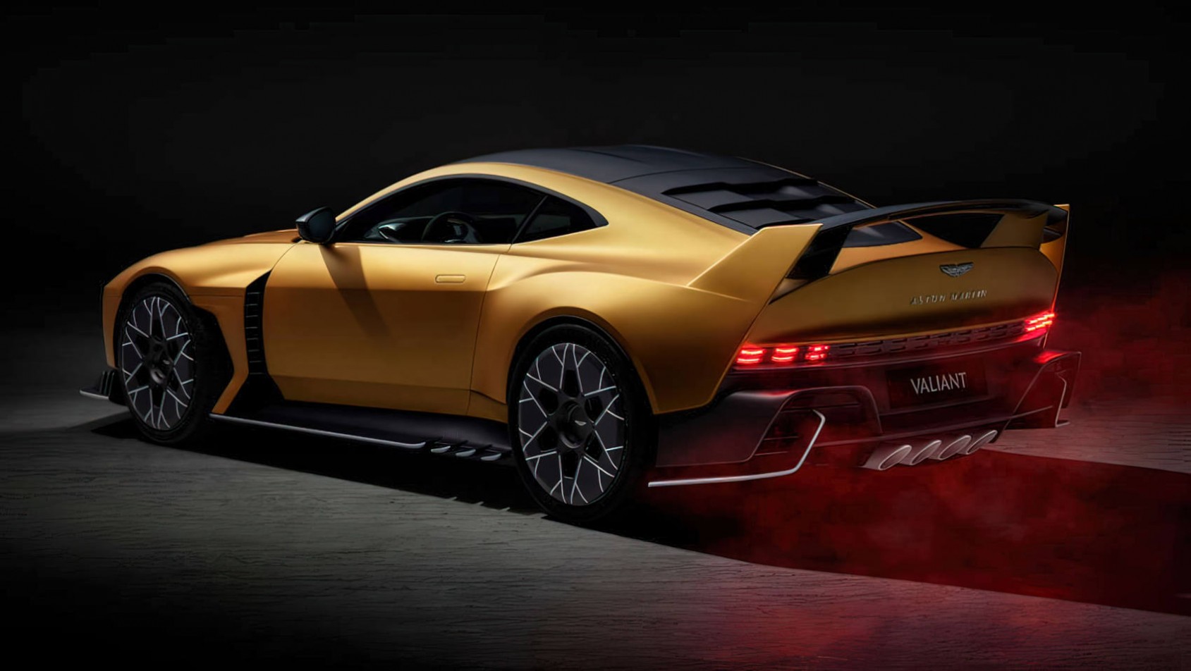 Aston Martin Valiant design tył