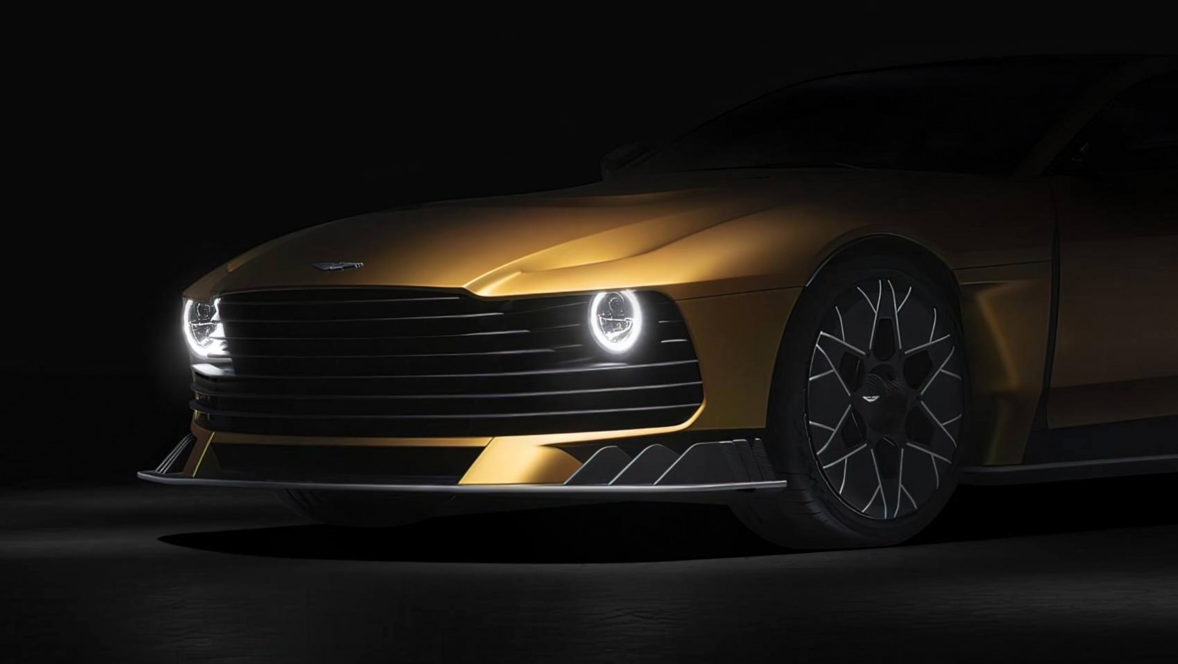 Aston Martin Valiant splitter