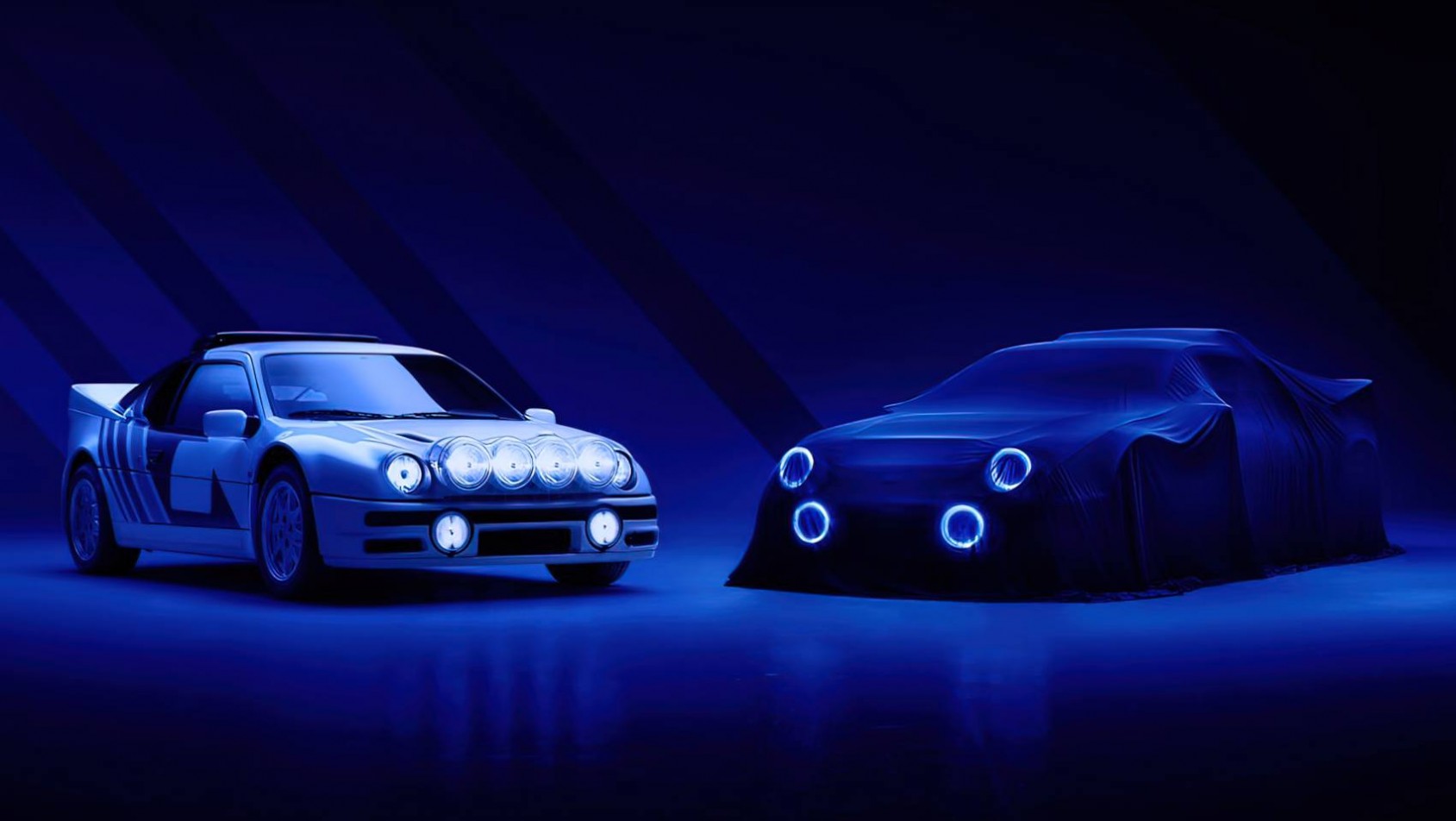 Boreham Motorworks Ford RS200 przedpremierowo