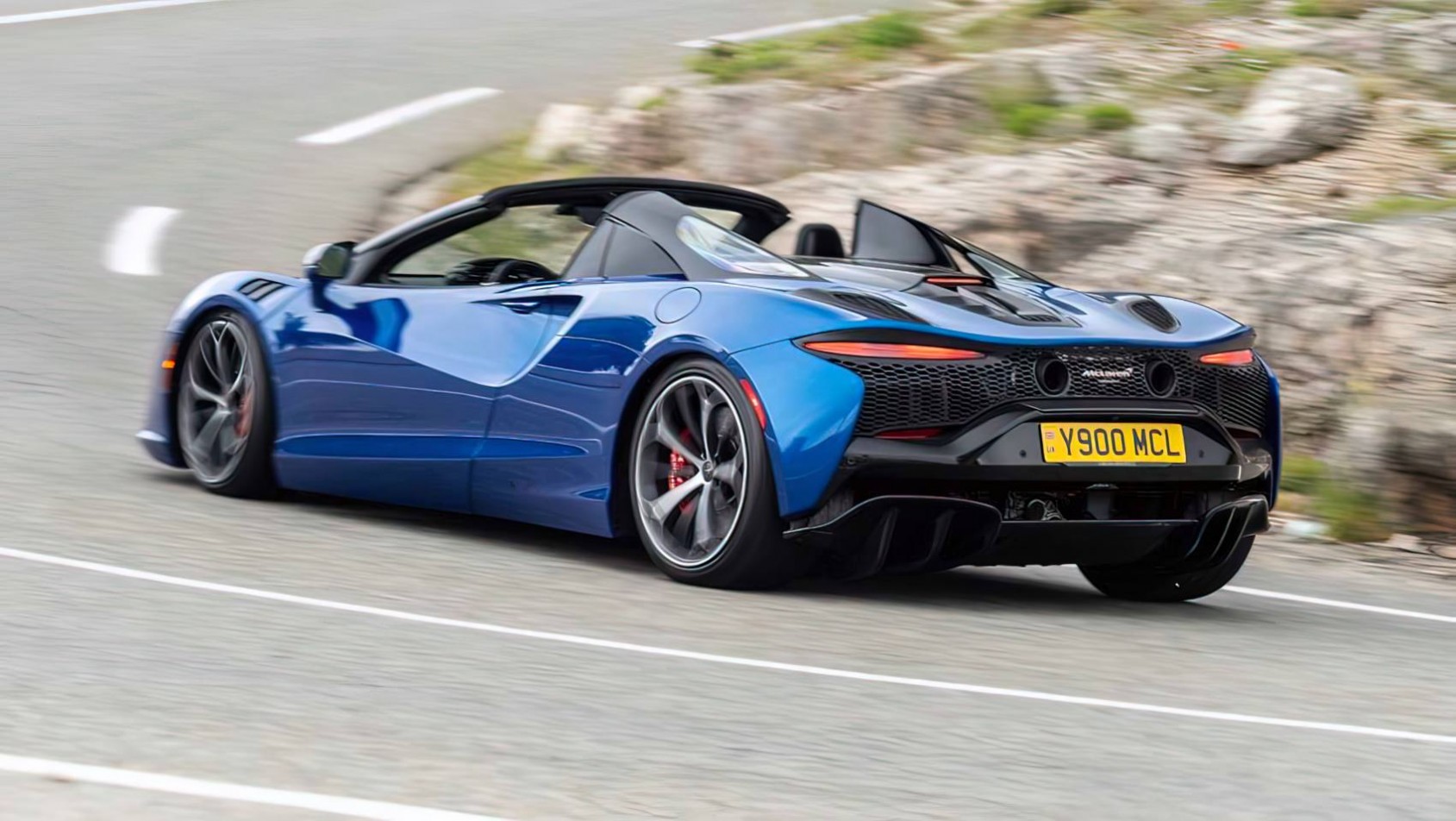 McLaren Artura Spider pierwsza jazda