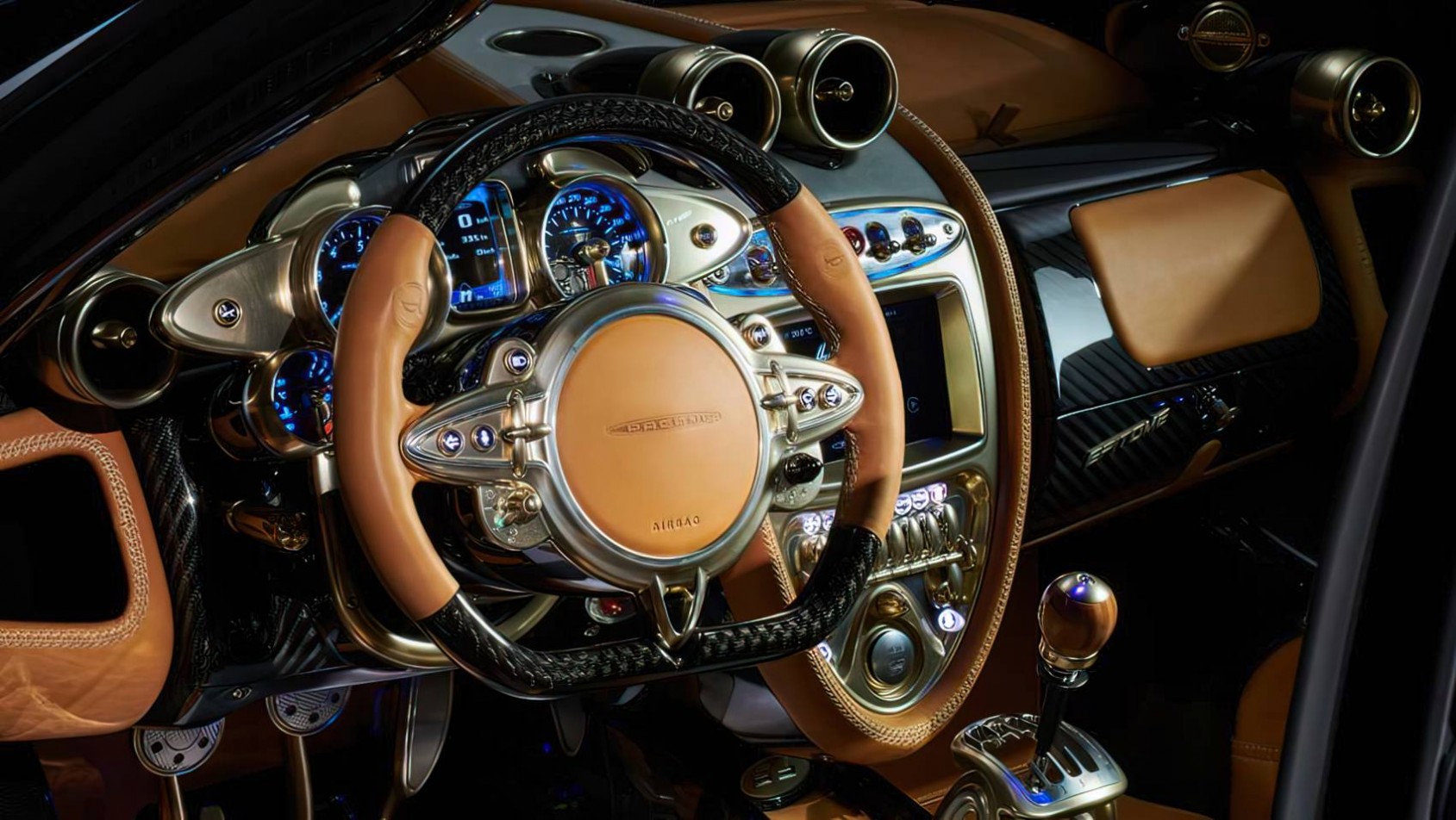 Pagani Huayra Pagani Huayra Epitome kokpit
