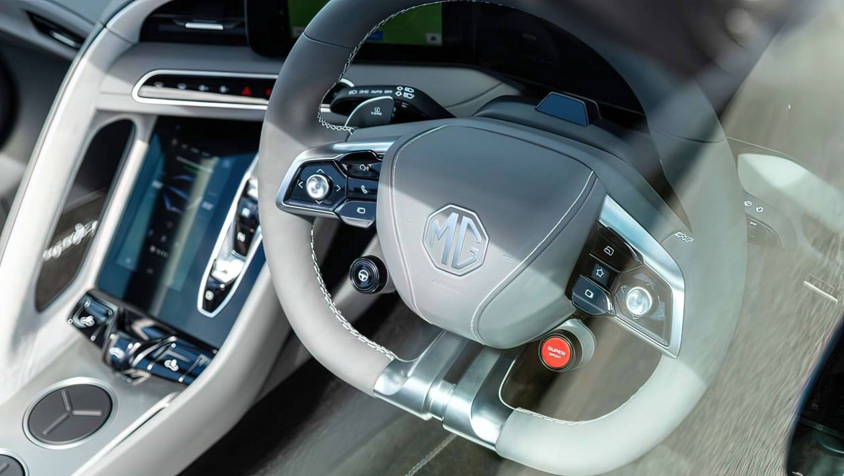 MG Cyberster wykończenie