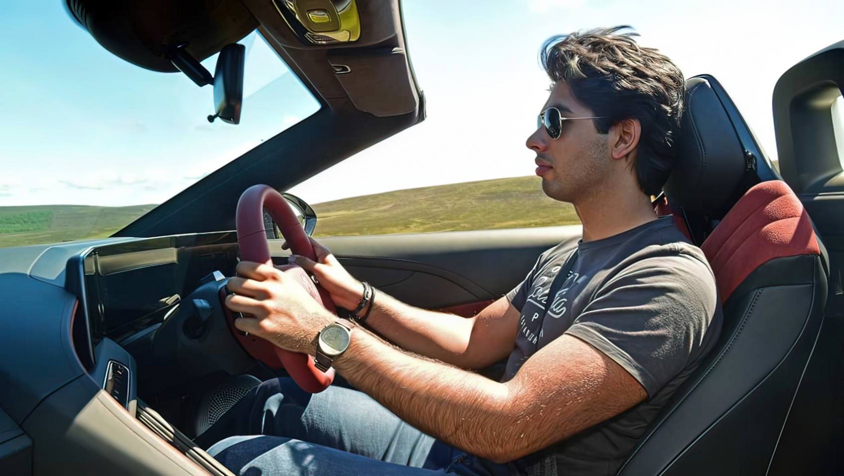 MG Cyberster prowadzenie