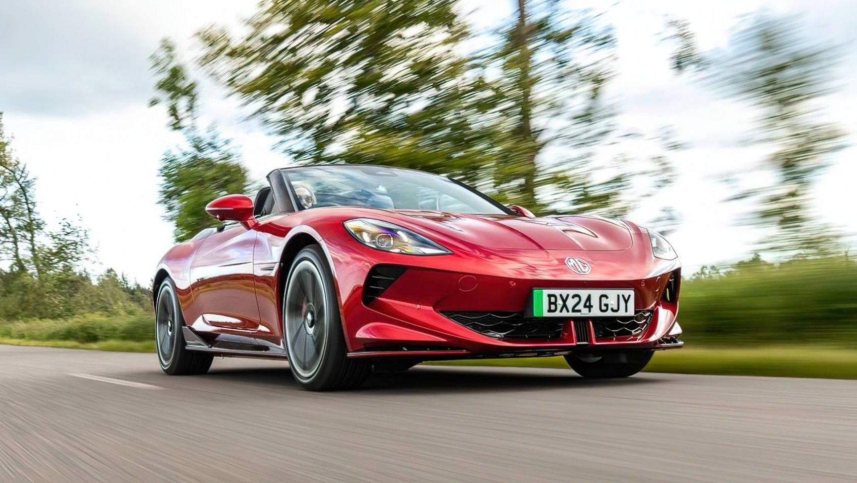 MG Cyberster dynamika