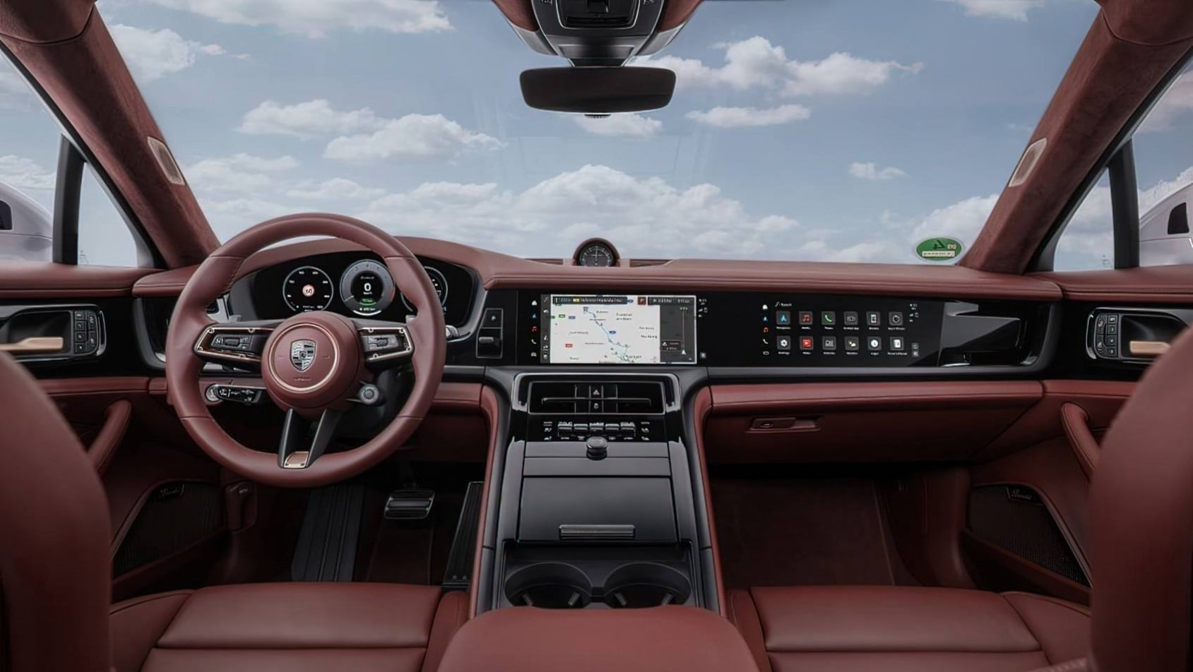 2024 Porsche Panamera Turbo S E-Hybrid kokpit