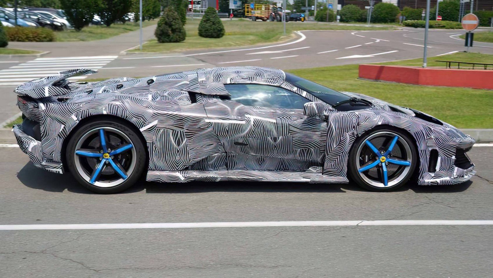 Ferrari F250 maskowanie