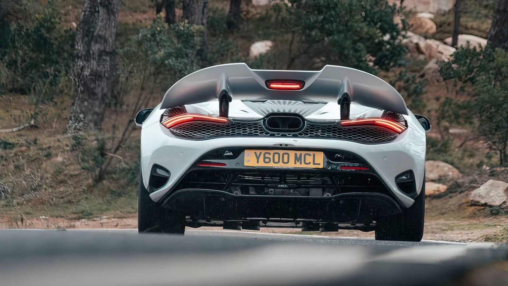McLaren 750S spider tył