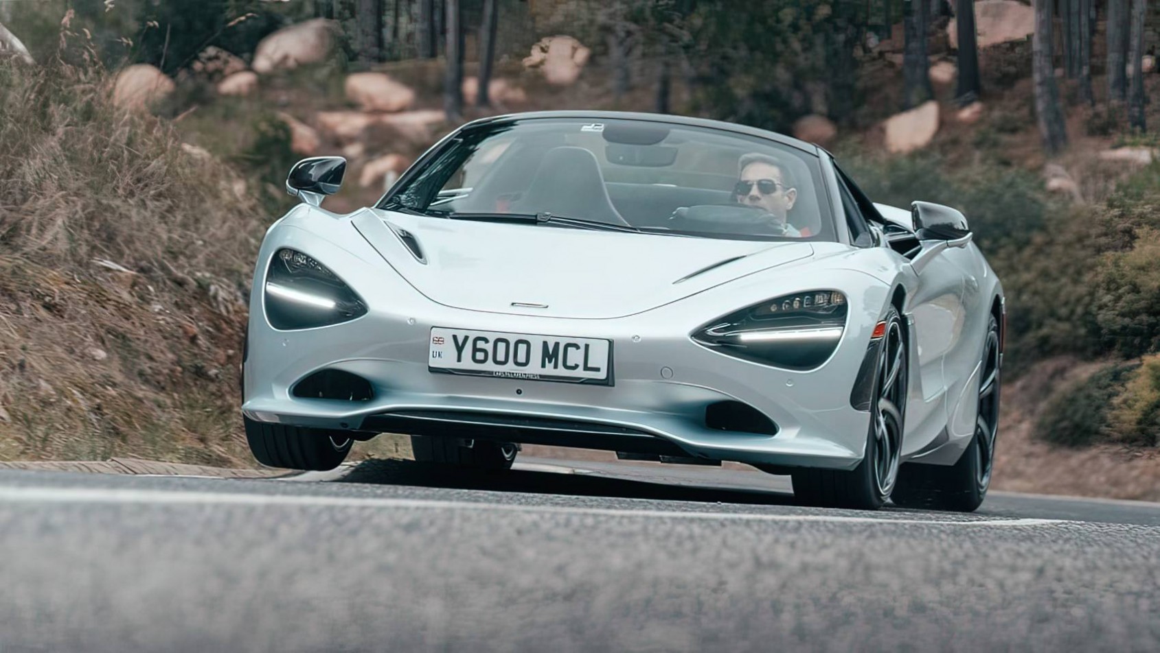 McLaren 750S spider splitter