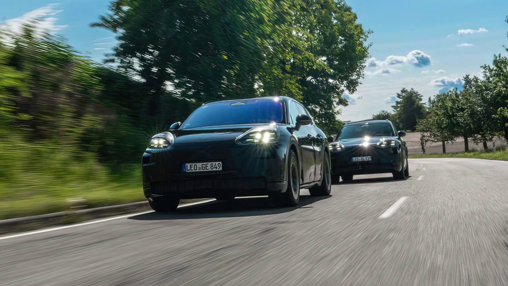 Porsche Cayenne Porsche Cayenne EV prototypy