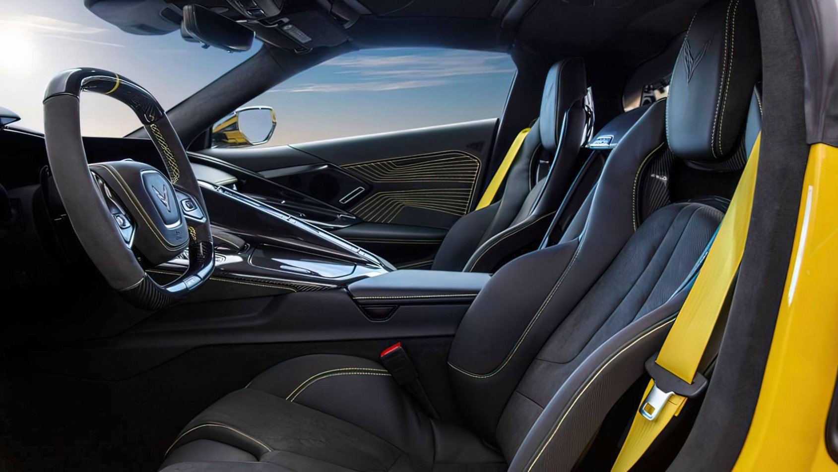 Corvette ZR1 2025 C8 Corvette ZR1 kabina