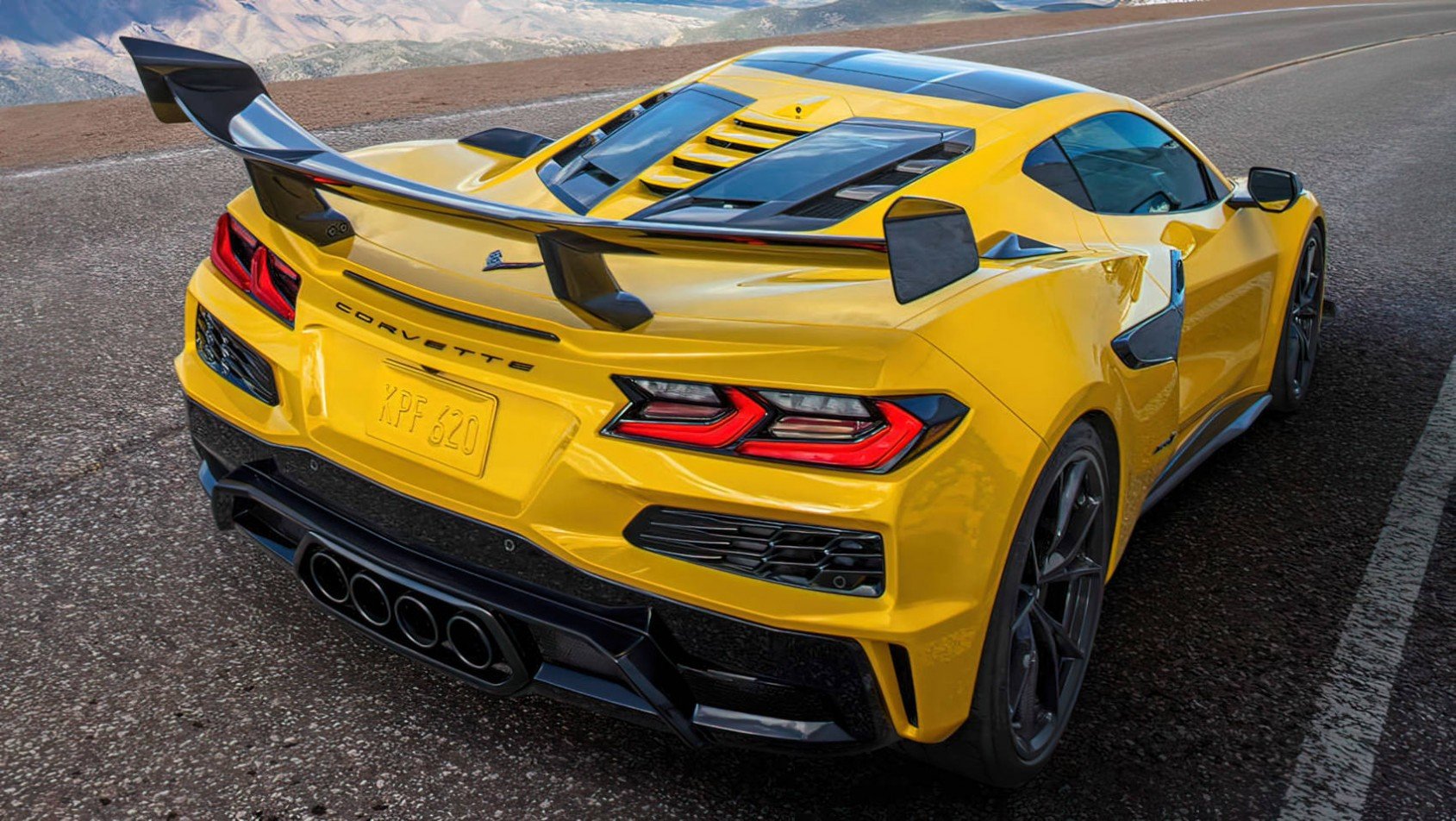 Corvette ZR1 2025 C8 Corvette ZR1 tył