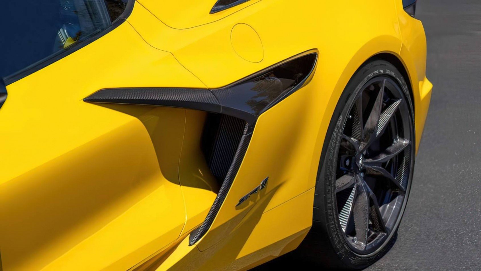Corvette ZR1 2025 Corvette C8 ZR1 aerodynamika