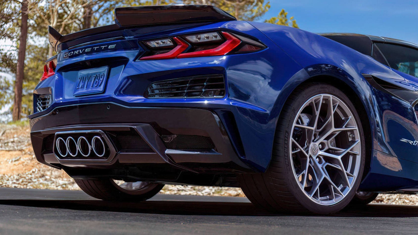 Corvette ZR1 2025 Corvette C8 ZR1 wydech