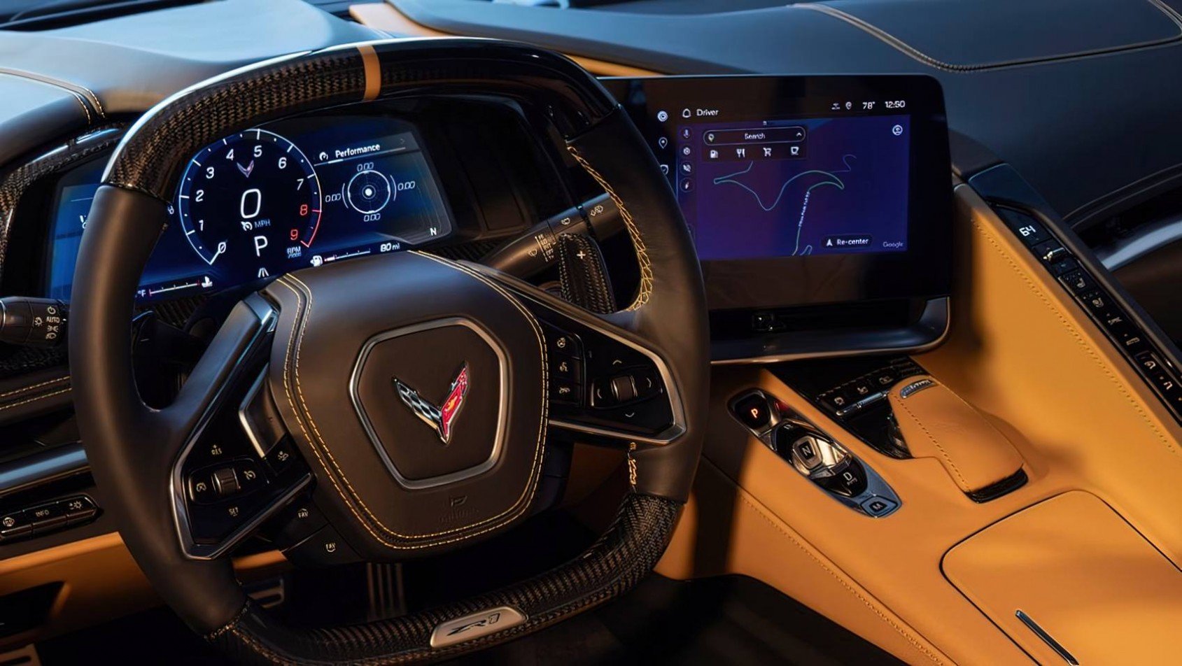 Corvette ZR1 2025 Corvette C8 ZR1 kokpit