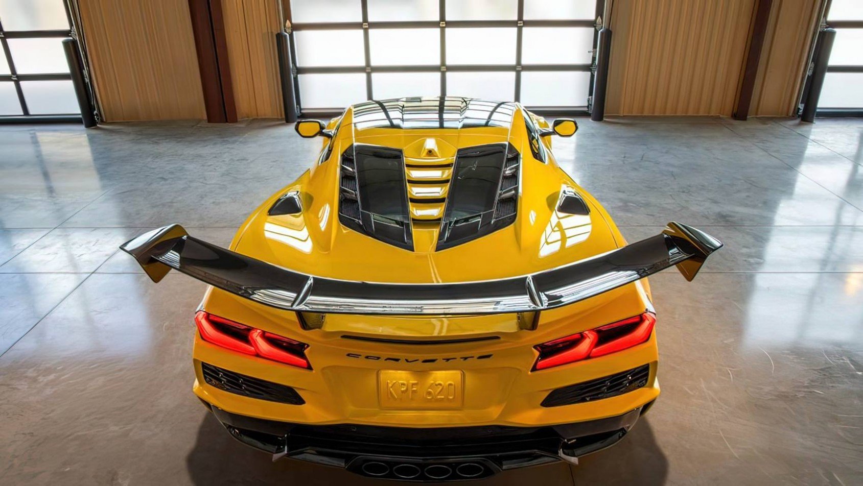 Corvette ZR1 2025 Corvette C8 ZR1 tylna szyba
