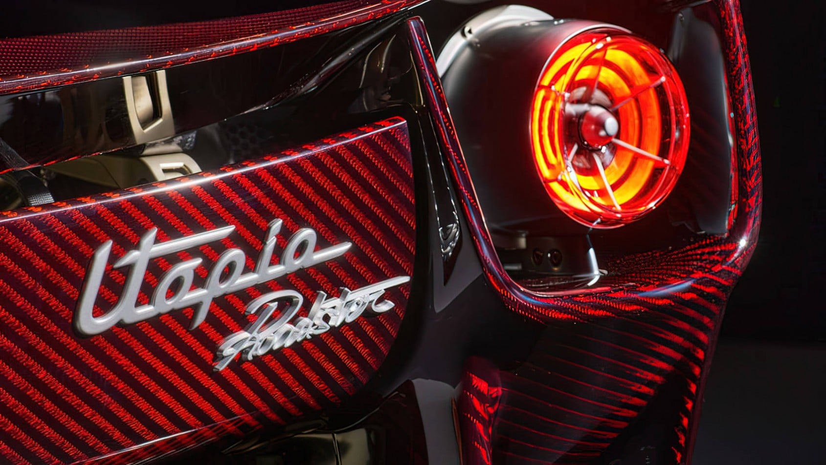 Pagani Utopia Roadster detal