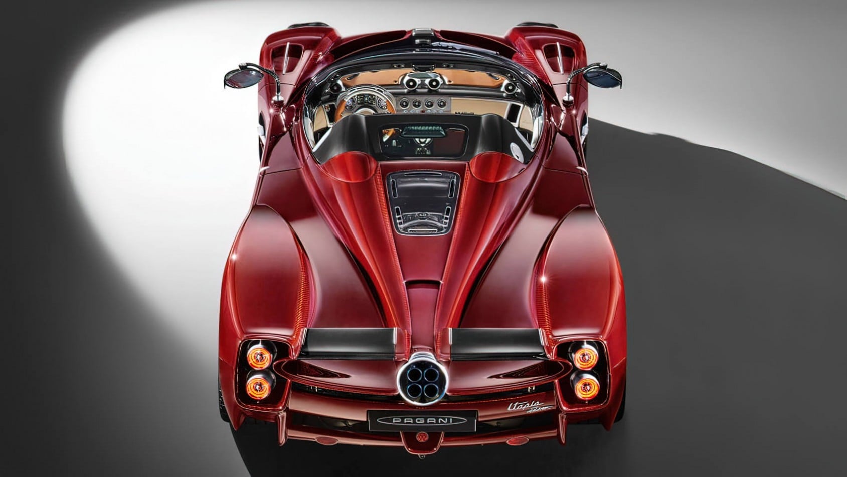 Pagani Utopia Roadster bez dachu