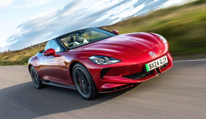 MG Cyberster test UK