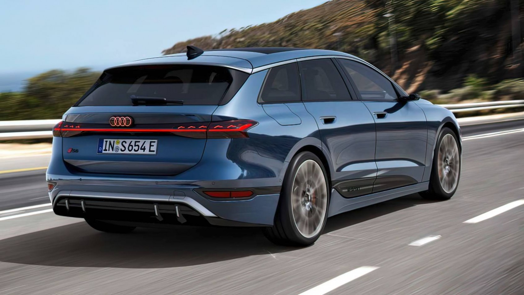 2025 Audi S6 e-tron avant design