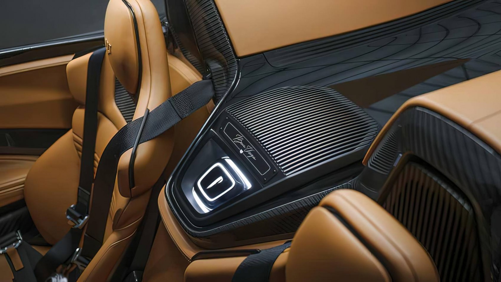 Pininfarina B95 Pininfarina B95 Gotham detal wnętrza