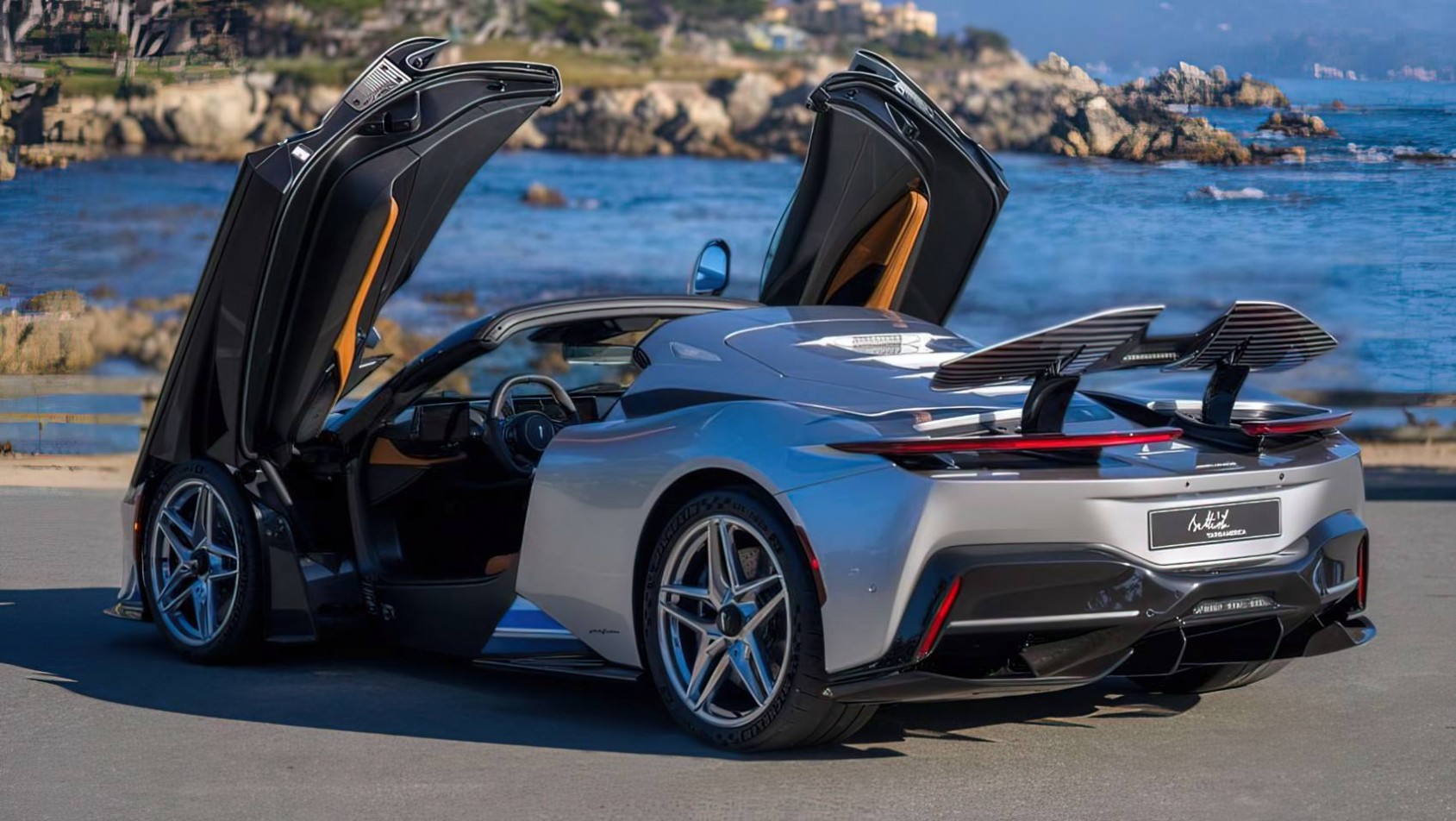 Pininfarina Battista Targamerica sylwetka