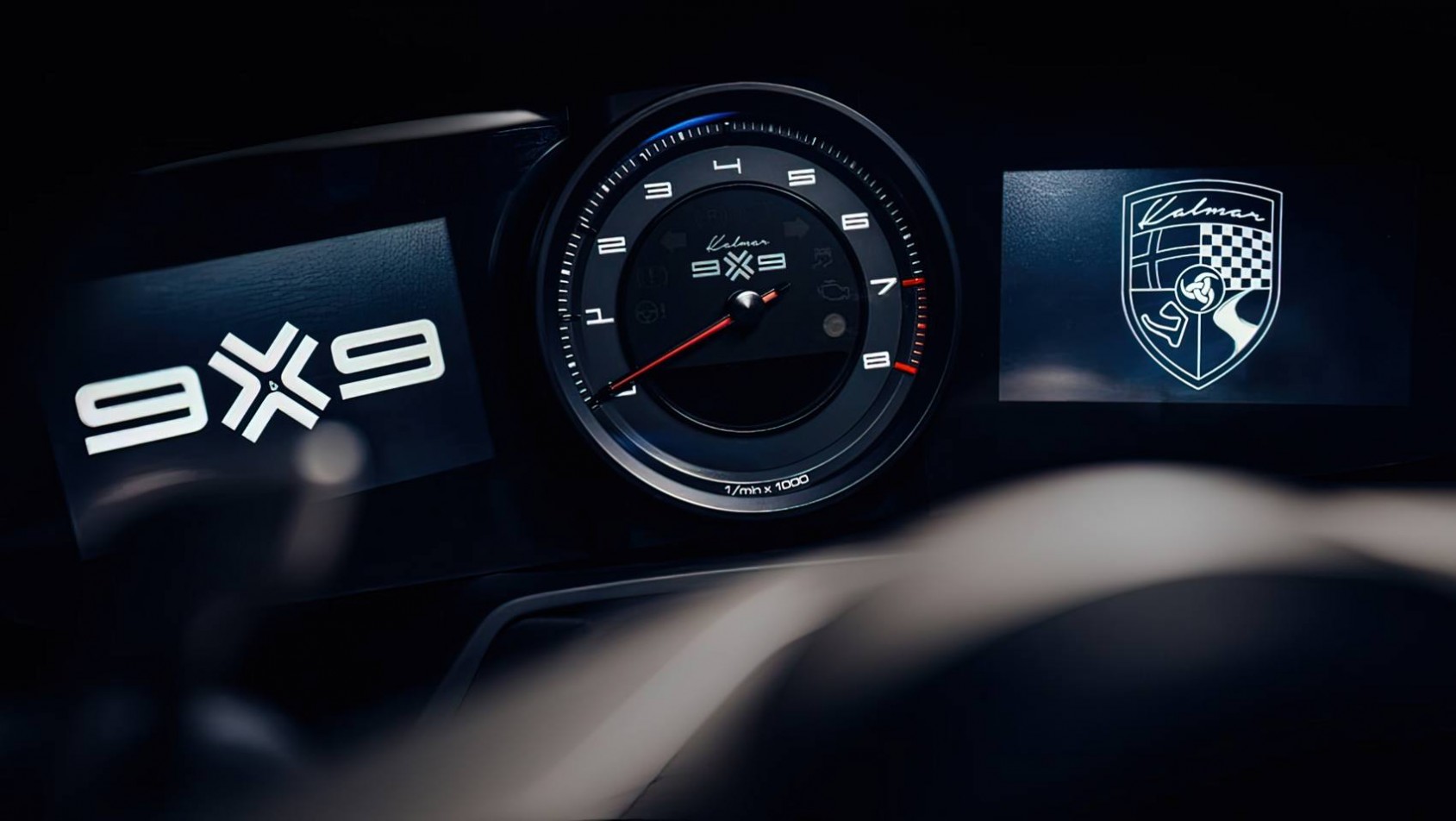 Kalmar 9X9 zegary porsche