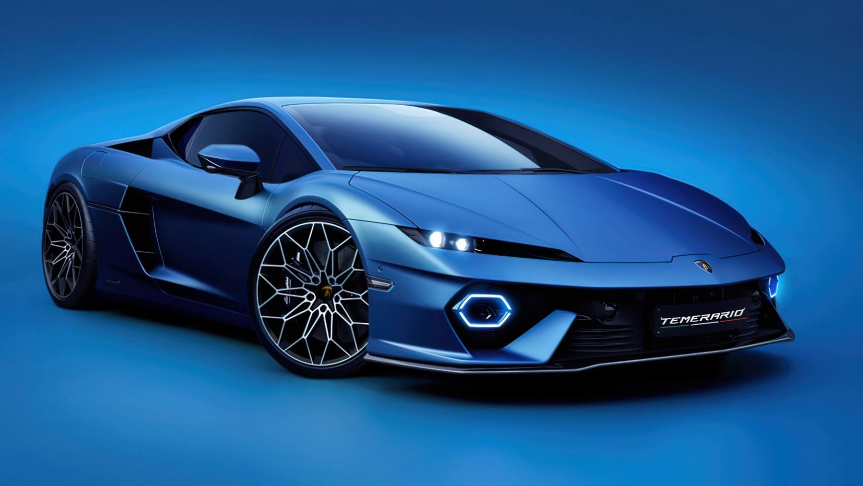 Lamborghini Temerario sylwetka przód