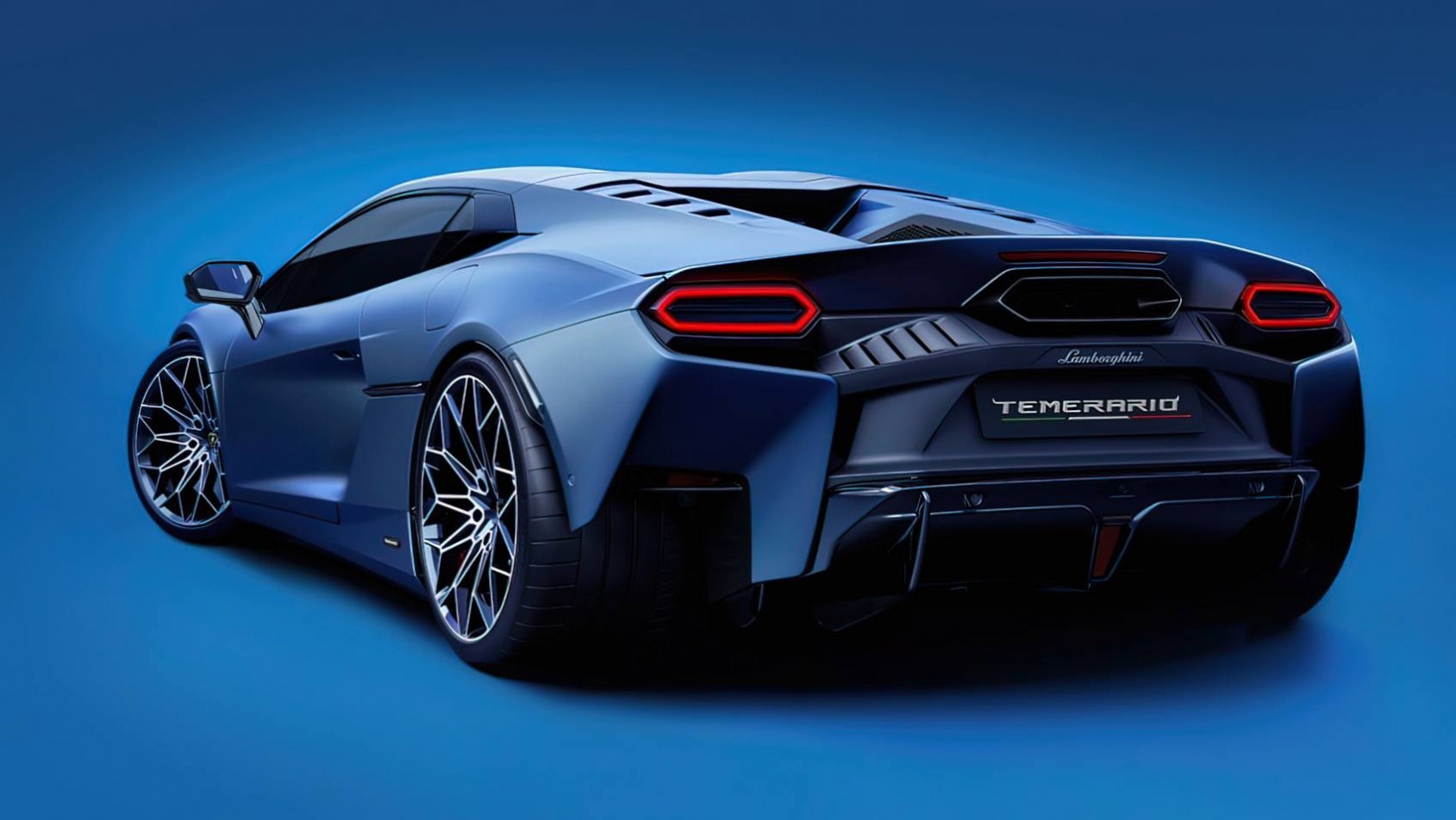 Lamborghini Temerario sylwetka tył