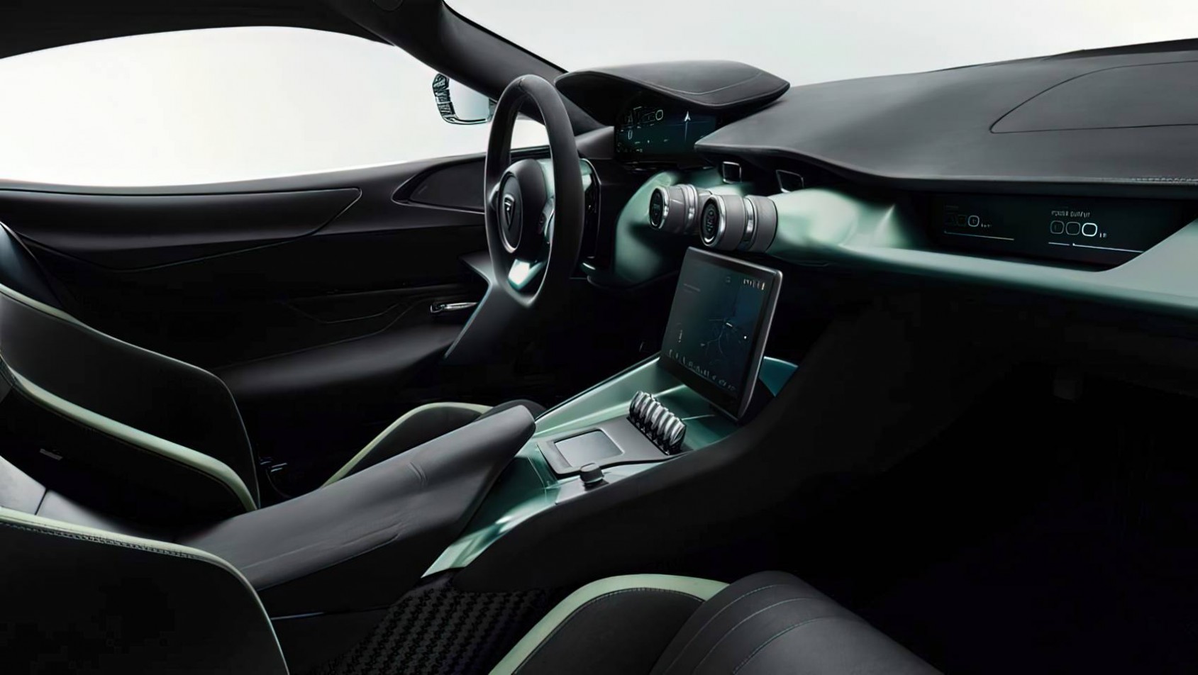 Rimac Nevera Rimac Nevera R wnętrze