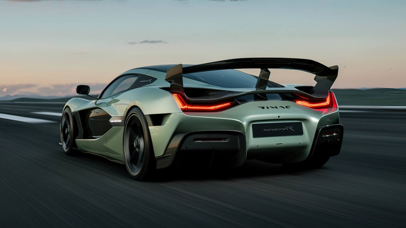 Rimac Nevera Rimac Nevera R przyspieszenie