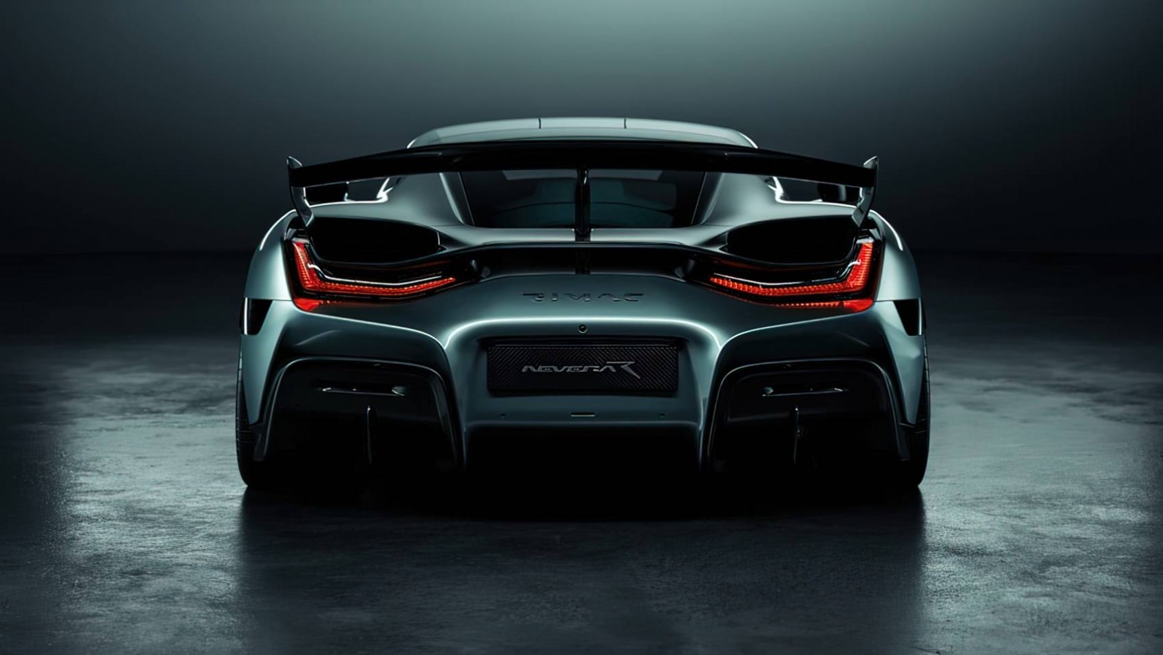 Rimac Nevera Rimac Nevera R skrzydło