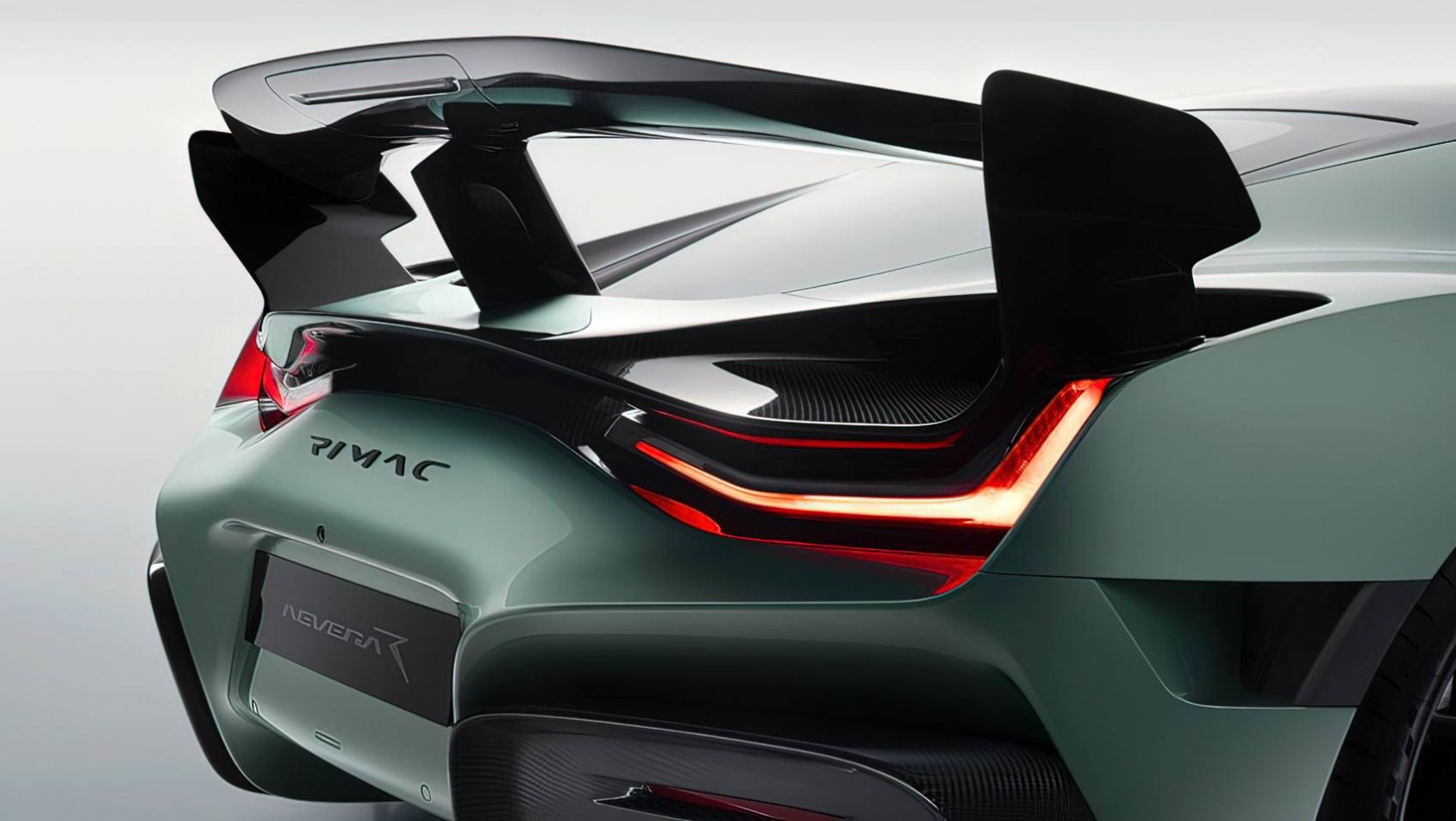 Rimac Nevera Rimac Nevera R detal tyłu