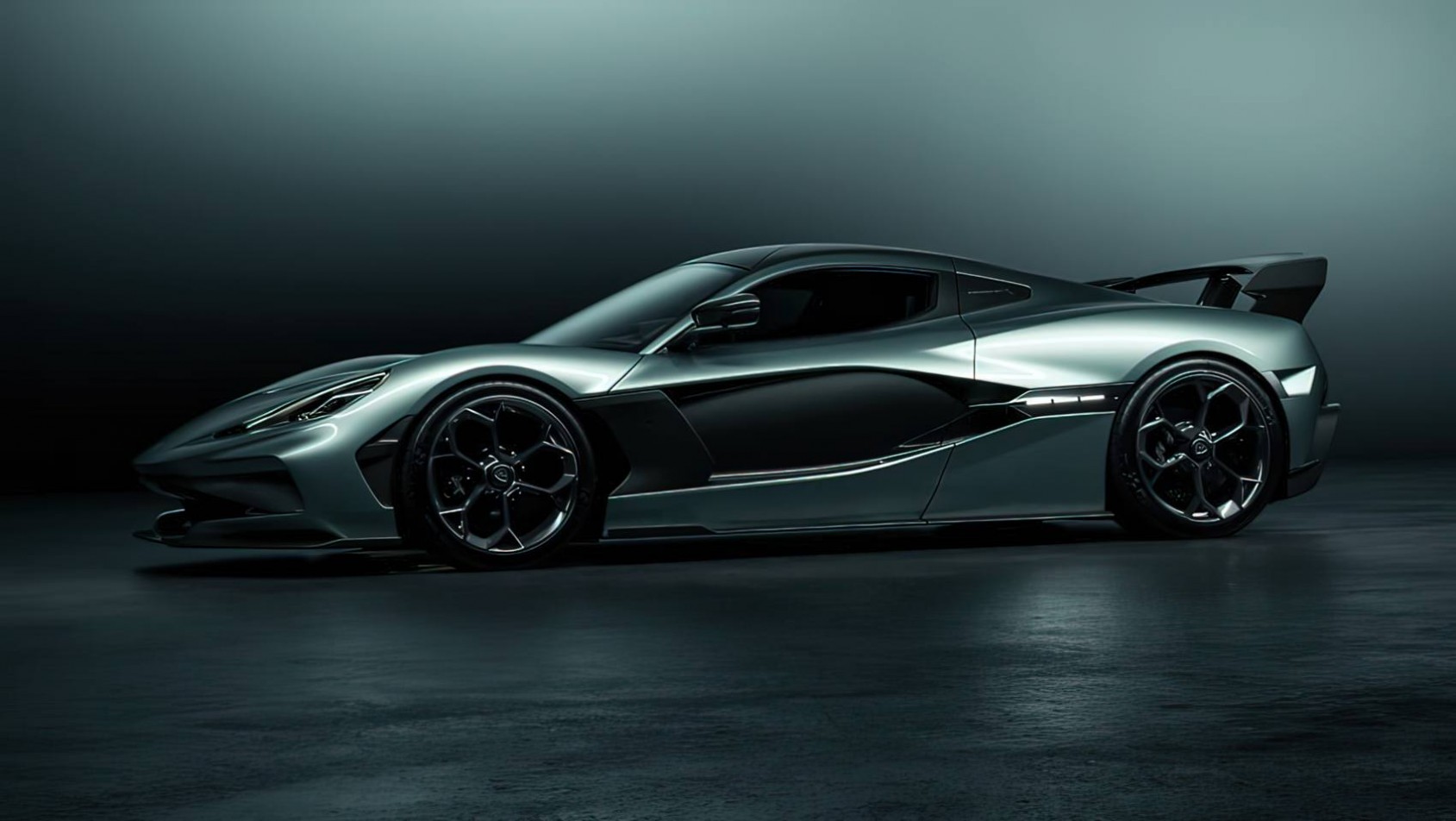 Rimac Nevera Rimac Nevera R sylwetka