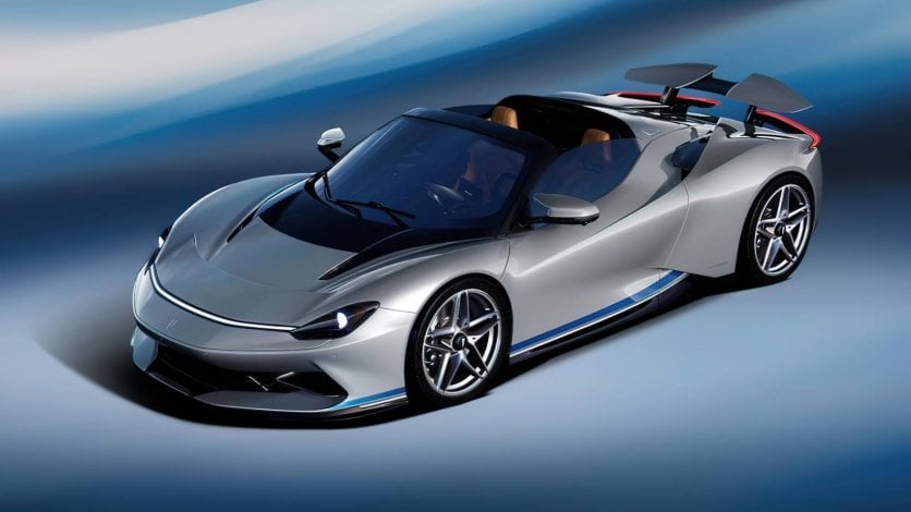 Pininfarina Battista Targamerica prezentacja