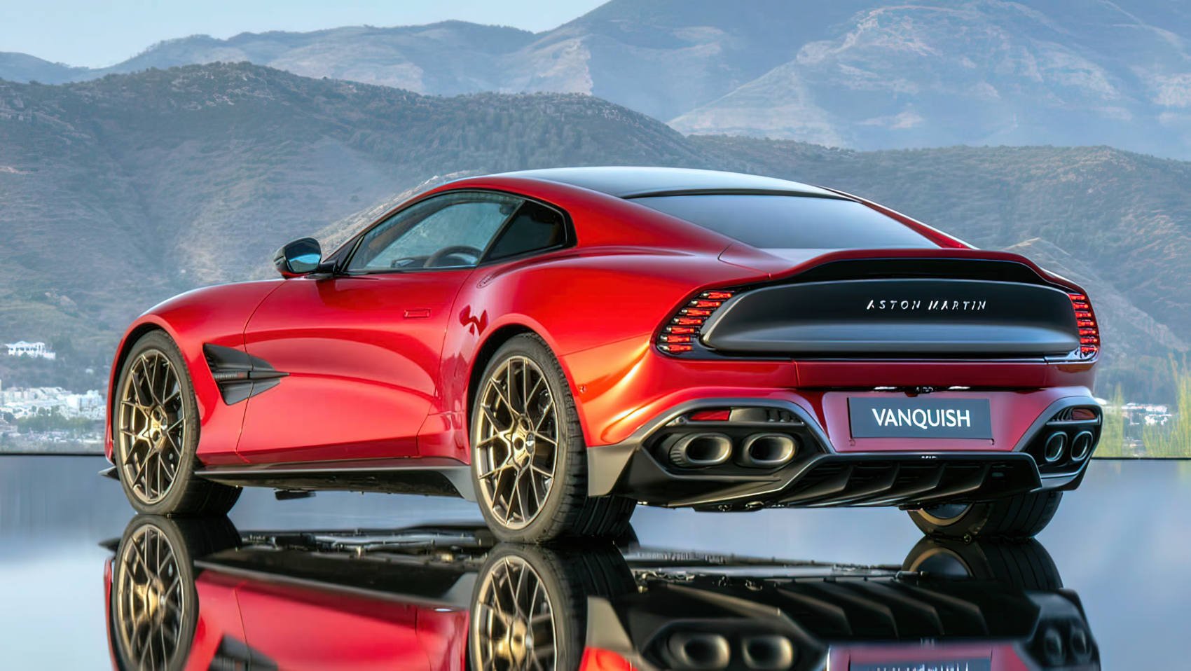 Aston Martin Vanquish 2024 tył