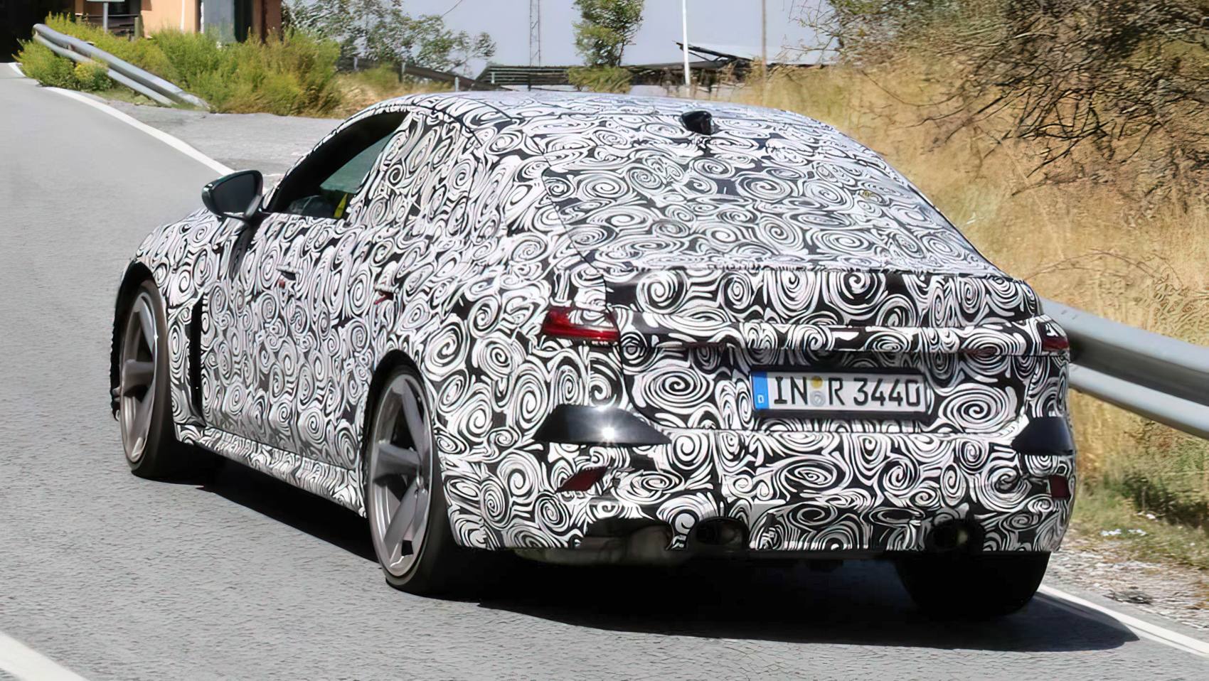 Audi RS5 Sedan spyshot