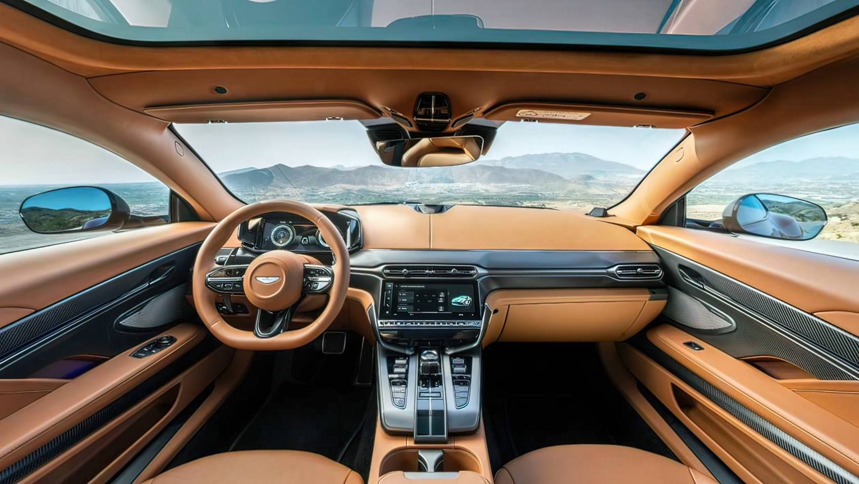 2024 Aston Martin Vanquish kokpit