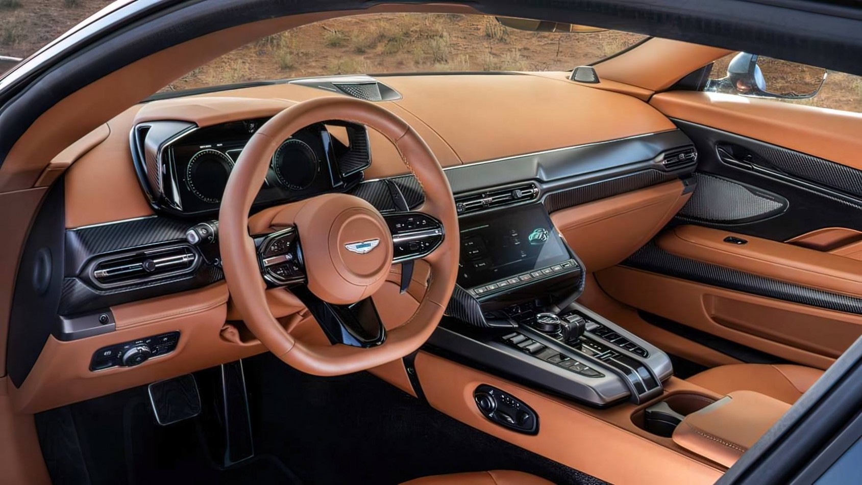 2024 Aston Martin Vanquish kierownica