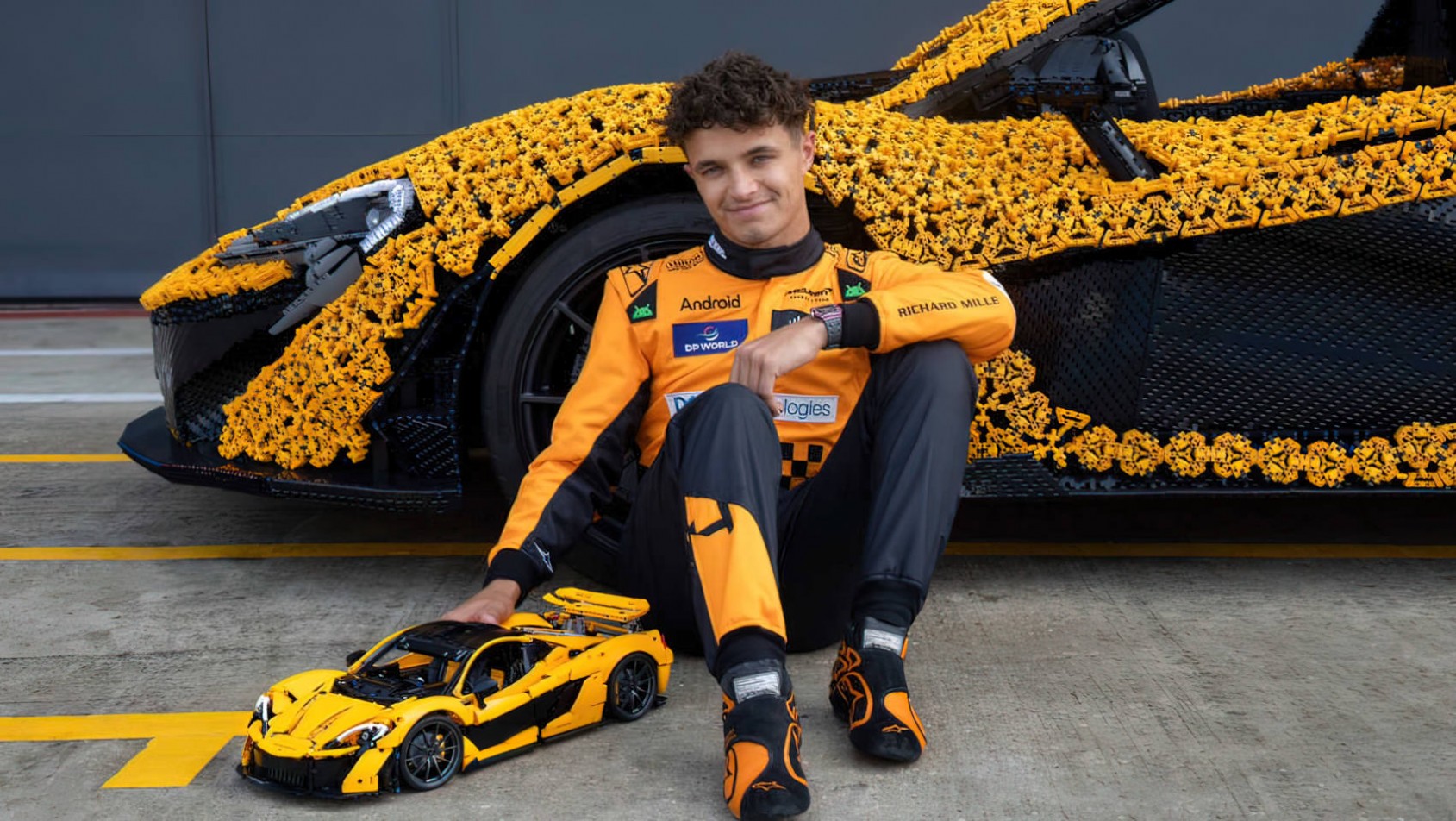 McLaren P1 Lando Norris