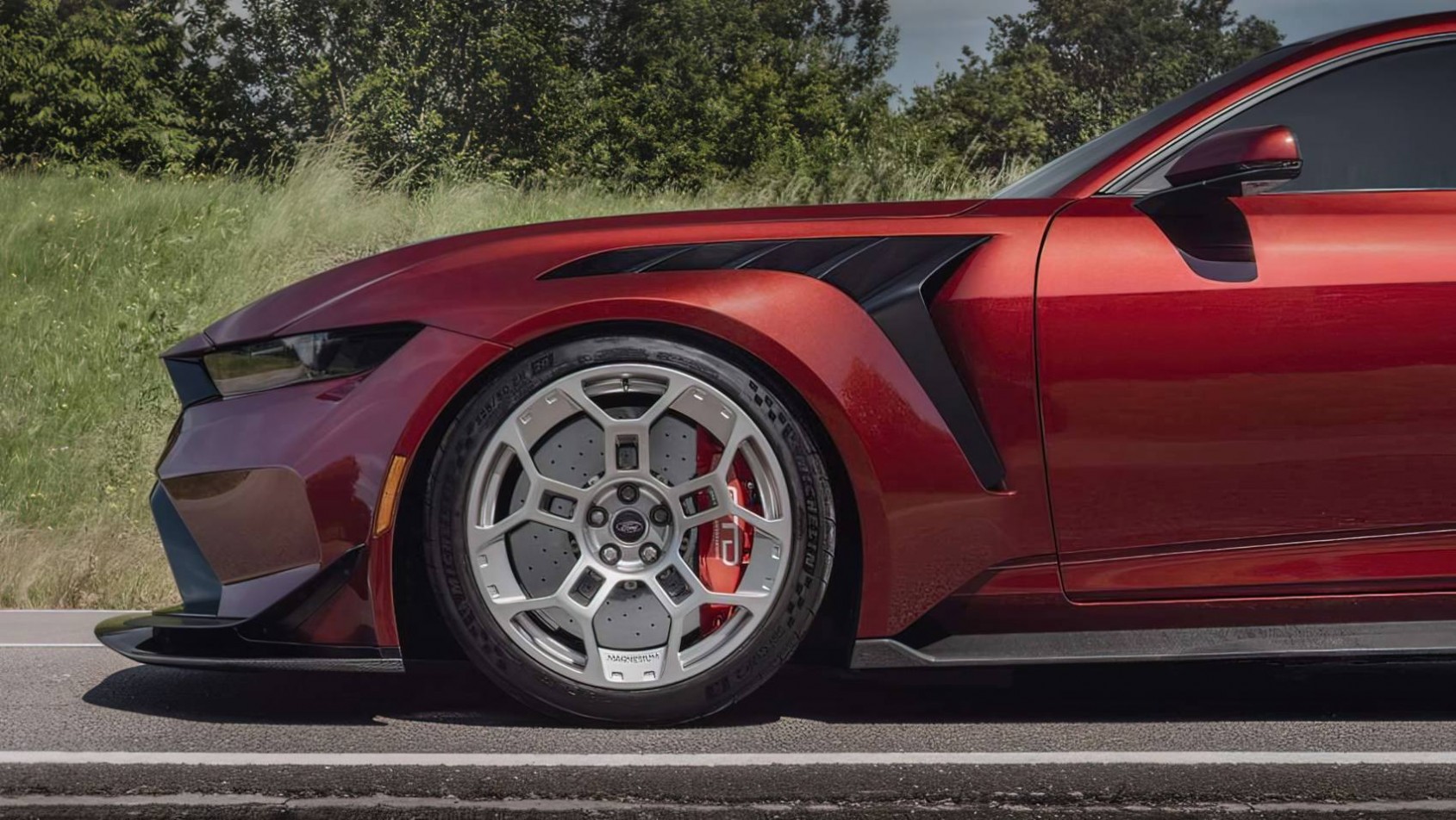 Ford Mustang GTD Ford Mustang GTD hamulce