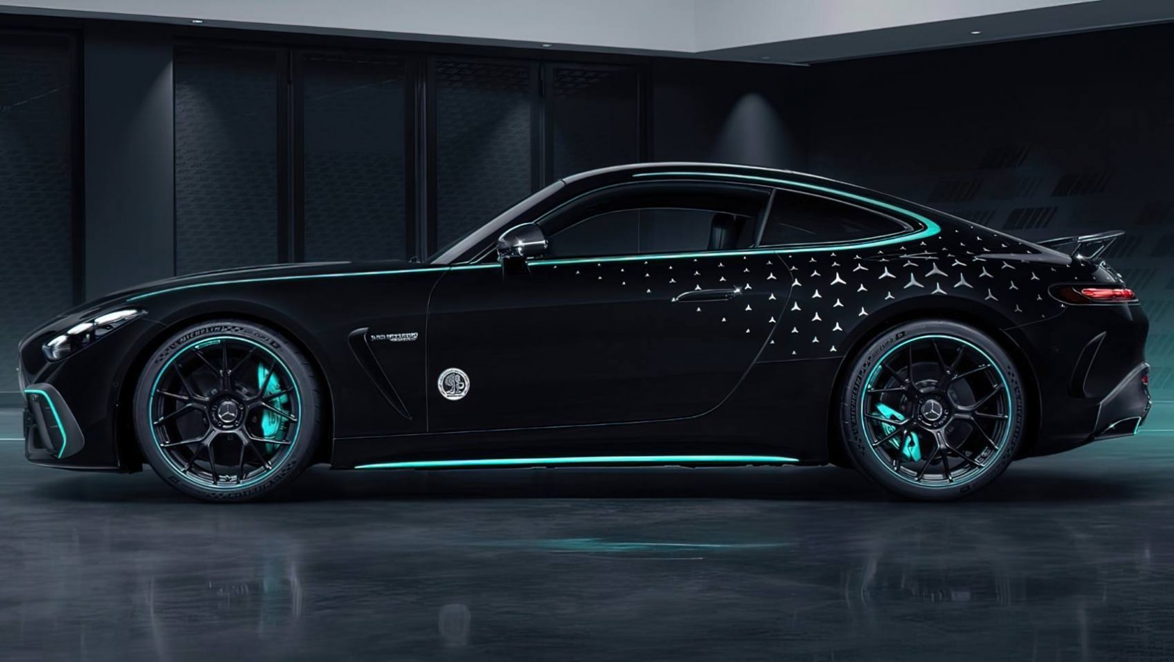 Mercedes-AMG GT Pro Motorsport Collectors Edition malowanie