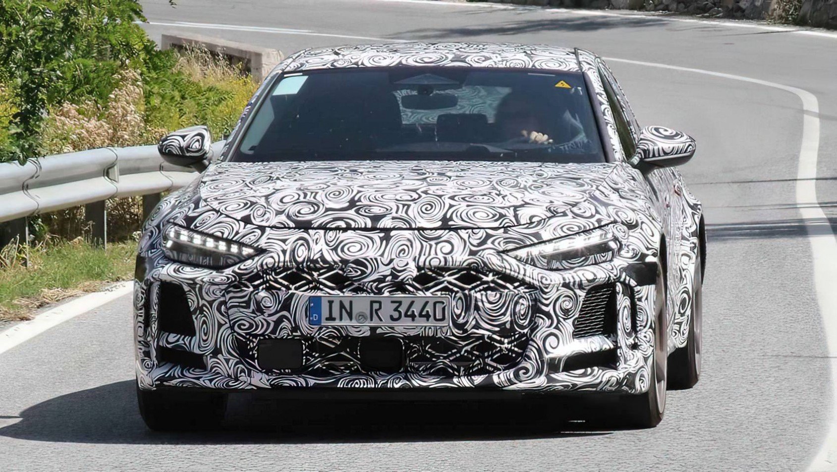 Audi RS5 Avant spyshot kamuflaż