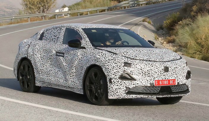 Alpine A390 spyshot