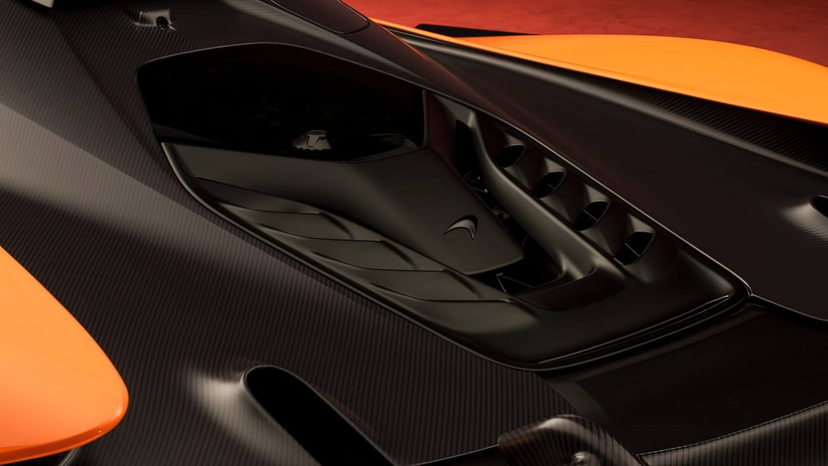 McLaren W1 pokrywa silnika